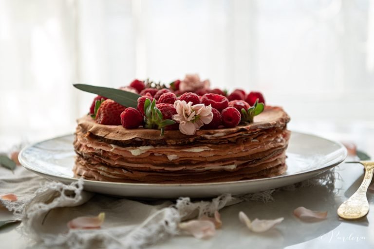 Pastel de Pastelería Pavlova